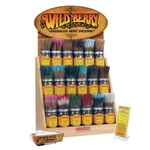 Wild Berry Incense Starter Kit 18 Fragrance Display ST18