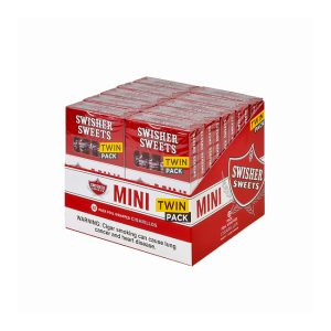 Swisher Sweets Mini Cigarillos Twin Pack 10/12Ct - Regular
