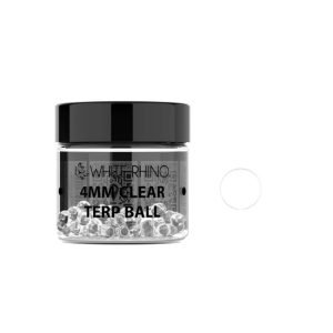 White Rhino 4mm Terp Ball 50ct Jar