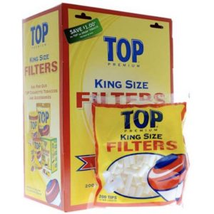 Top Premium Filters King Size 200Pk 16Ct Gravity Display