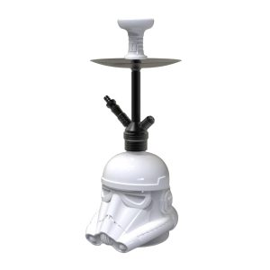 Mob Hookah 20'' 2 Hose Limited Edition Trooper (BLACK/WHITE)