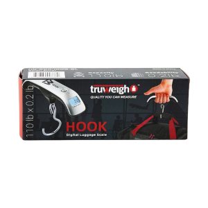 Truweigh Hook Digital Luggage Scale Silver (110LBX 0.2LB)