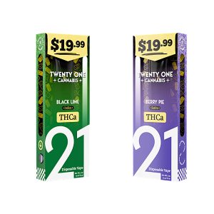 Twenty One Cannabis THCA  2ml Disposable PP$19.99