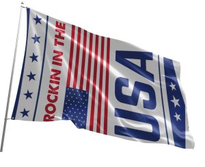 3'x5' Fun Flags Large - Rockin In The USA