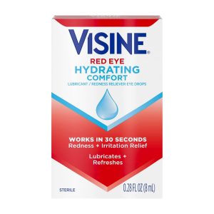 Visine Red Hydrating Comfort + Irritation Relief 6ct
