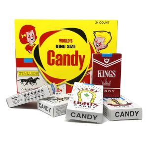 World's King Size Candy Cigarette 24Ct
