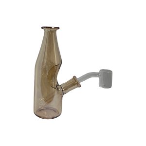 6" Electroplated Milk Bottle Dab Rig w/ Banger (Box 3)