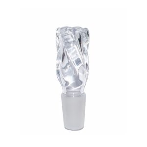 Clear Spiral Glass Bowl 5ct