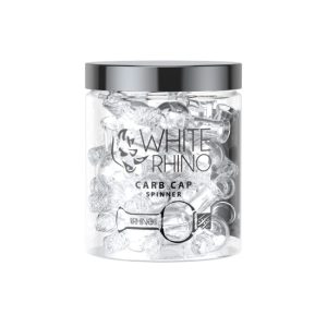 White Rhino Spinner 15ct Jar - Carb Cap