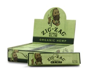 Zig-Zag Organic Hemp King Slim Papers 24ct